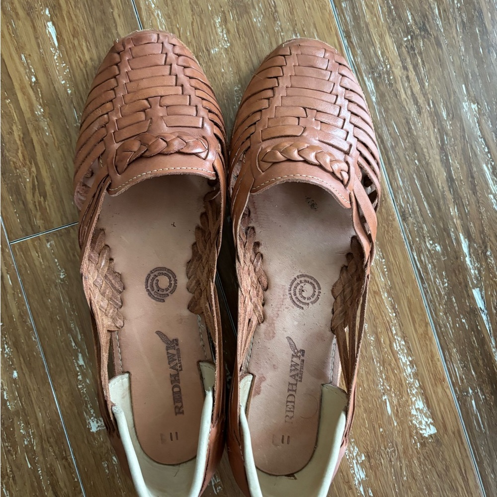 Leather slip on. Never worn. Brand new. Size 11.